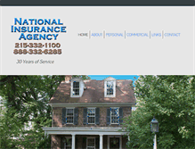 Tablet Screenshot of nationalinsagency.com